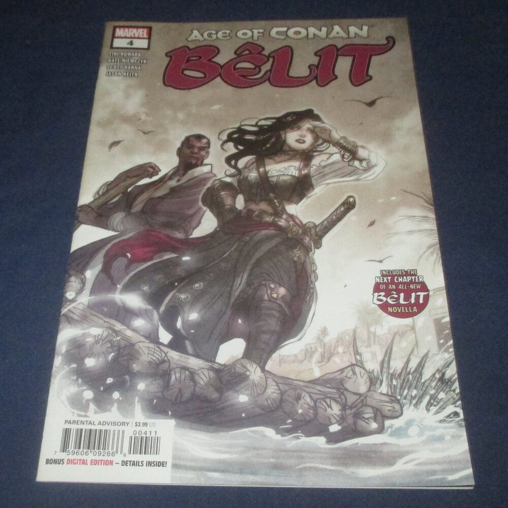 Age of Conan: Belit #4 (Marvel Comics, 2019) Variant A Cover